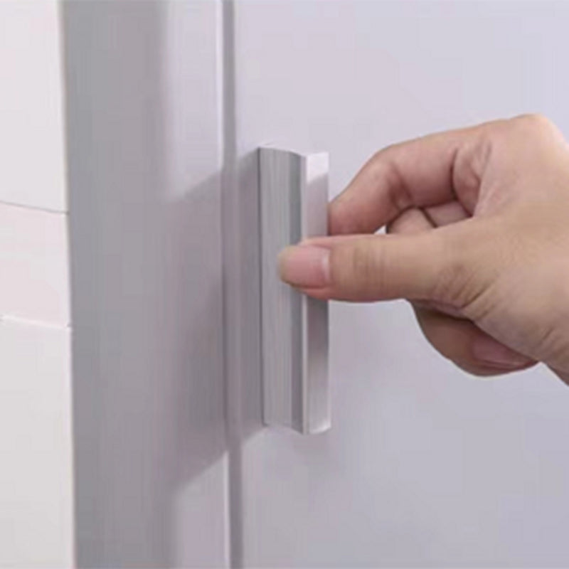 37.4" H Nightstand Plastic Night Table with 1 Door and 2/3-Drawer