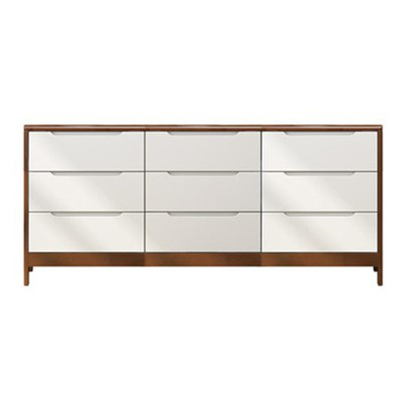 16" W Storage Chest Solid Wood Storage Chest Dresser with Drawers