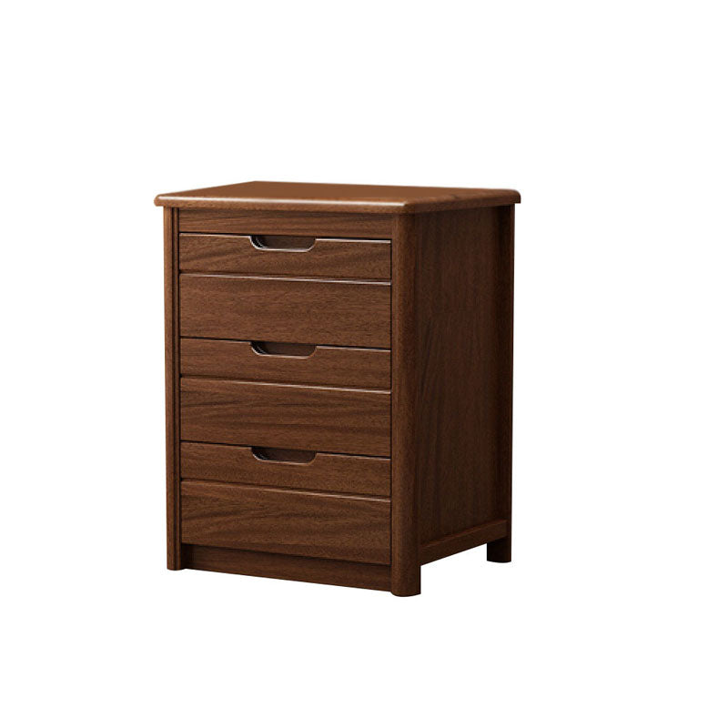 16" W Solid Wood Vertical Lingerie Chest Storage Chest Dresser with Drawers for Bedroom