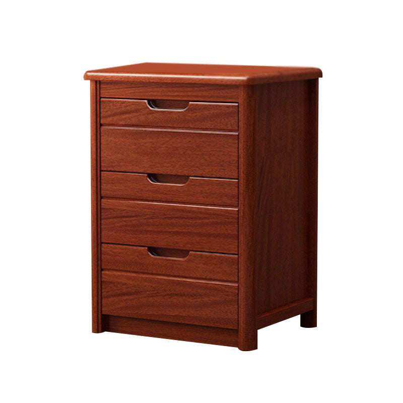 16" W Solid Wood Vertical Lingerie Chest Storage Chest Dresser with Drawers for Bedroom
