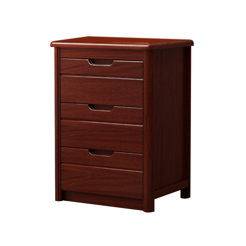 16" W Solid Wood Vertical Lingerie Chest Storage Chest Dresser with Drawers for Bedroom