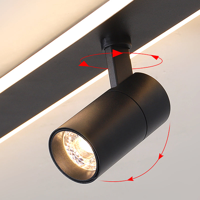 Modern Flush Mount Geometric Shape Ceiling Light with Metal for Toggery