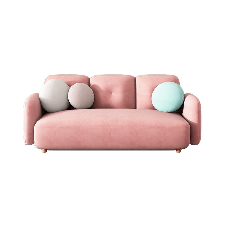 Modern Sofa with Square Arm and Tight Back for Apartment,84.65 "