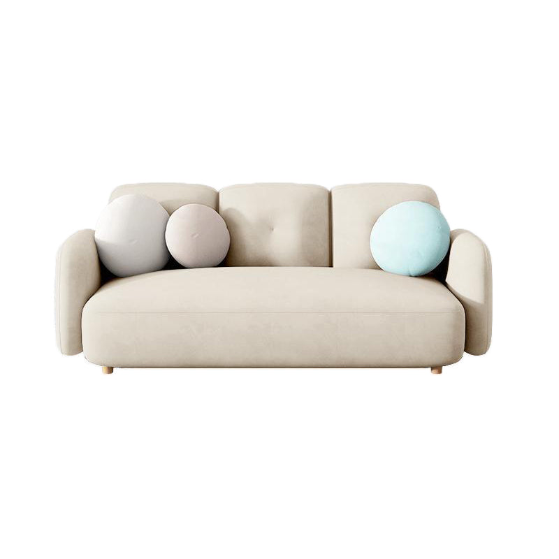 Modern Sofa with Square Arm and Tight Back for Apartment,84.65 "