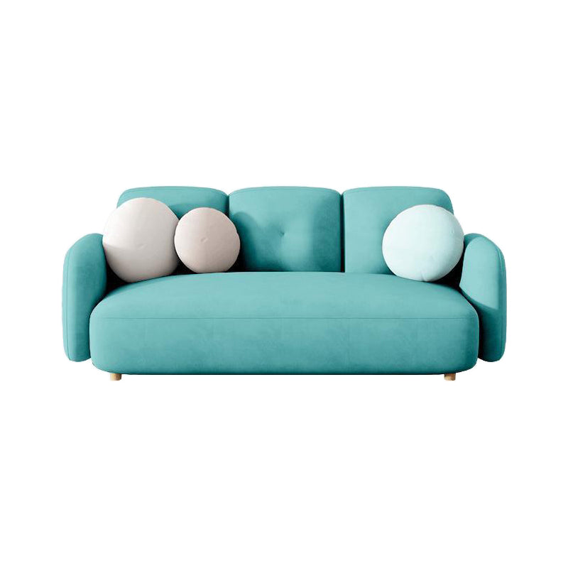 Modern Sofa with Square Arm and Tight Back for Apartment,84.65 "