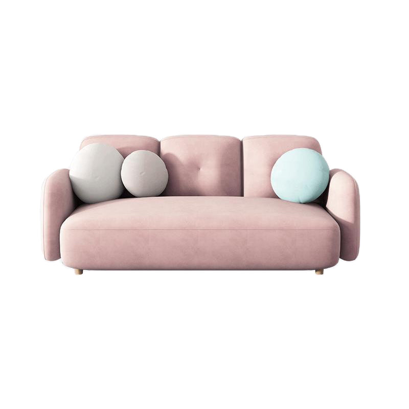 Modern Sofa with Square Arm and Tight Back for Apartment,84.65 "