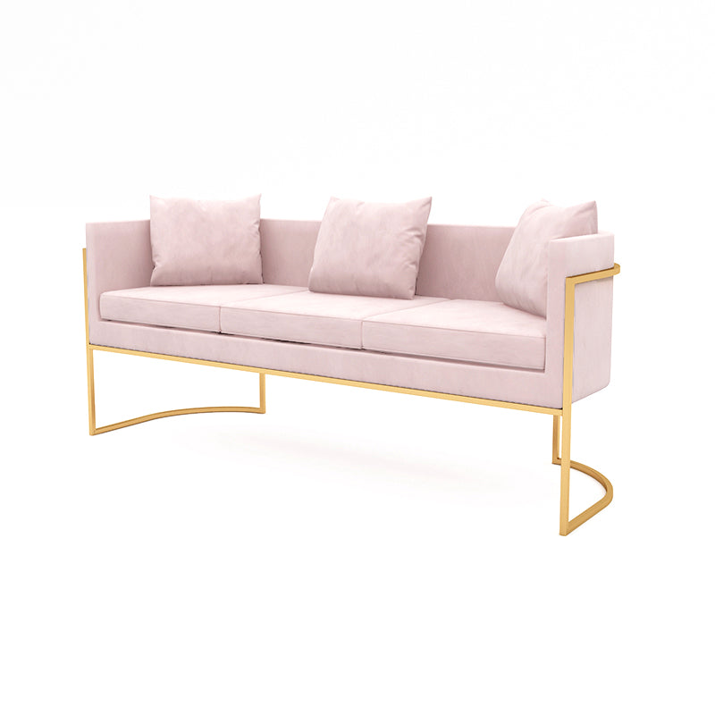 24.40" W x 29.52" H Contemporary Sofa Tuxedo Arm Standard Sofa for Living Room