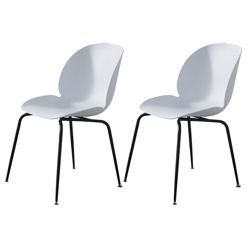 Contemporary Wood Round Dining Set Plastic 1/2/3 Pieces Dining Furniture for Home