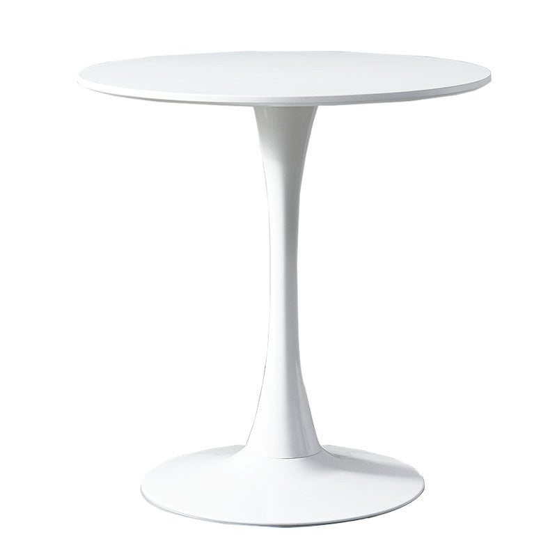 Contemporary Wood Round Dining Set Plastic 1/2/3 Pieces Dining Furniture for Home