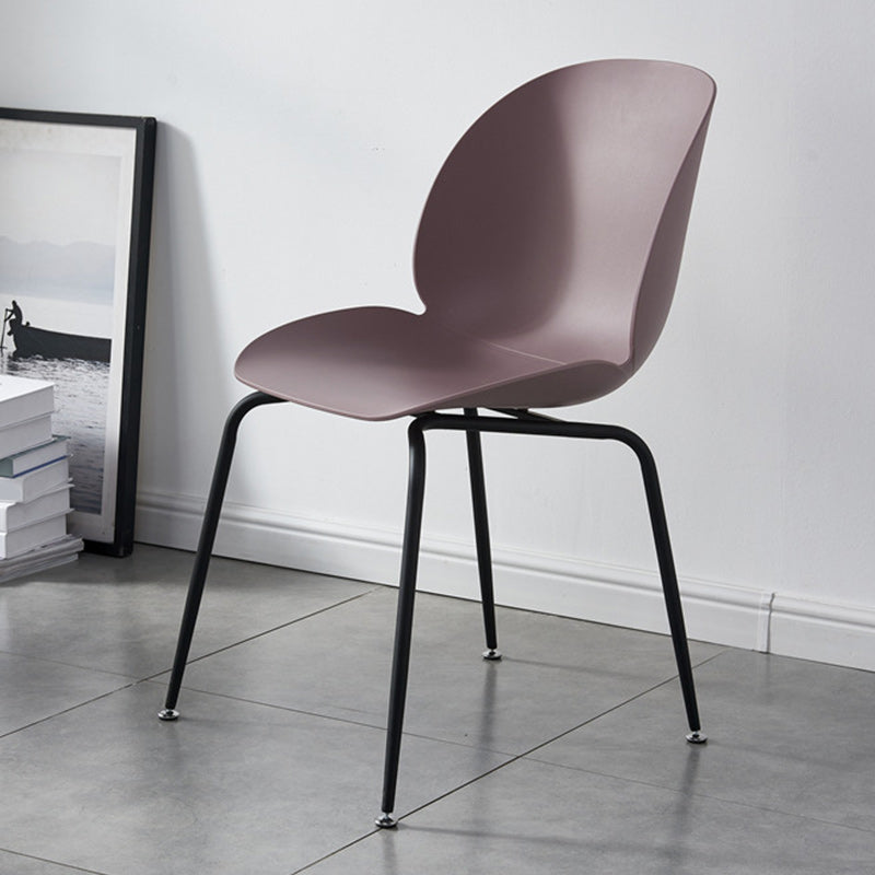 Contemporary Wood Round Dining Set Plastic 1/2/3 Pieces Dining Furniture for Home