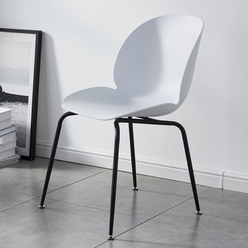 Contemporary Wood Round Dining Set Plastic 1/2/3 Pieces Dining Furniture for Home