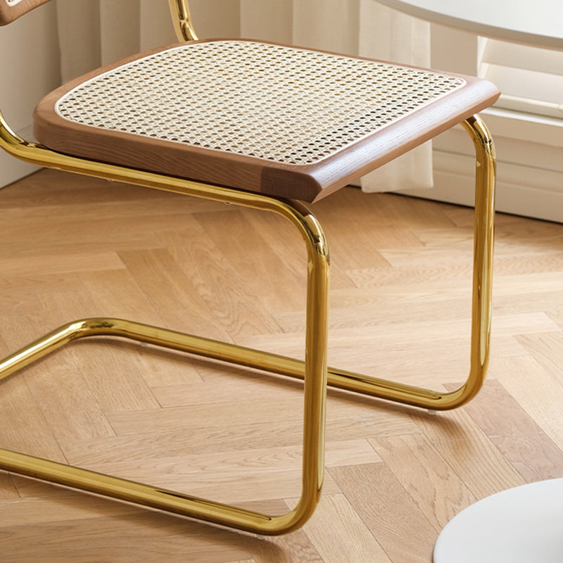 16.54" Wide Scandinavian Style Single Sofa Chair Fixed Backed Armless Chair