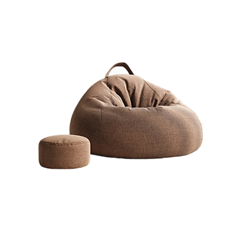 Scandinavian Armless Side Chair With Loose Cover Side Chair for Bedroom and Living Room