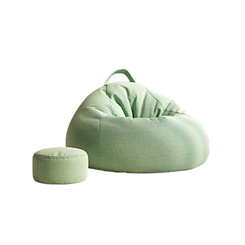 Scandinavian Armless Side Chair With Loose Cover Side Chair for Bedroom and Living Room