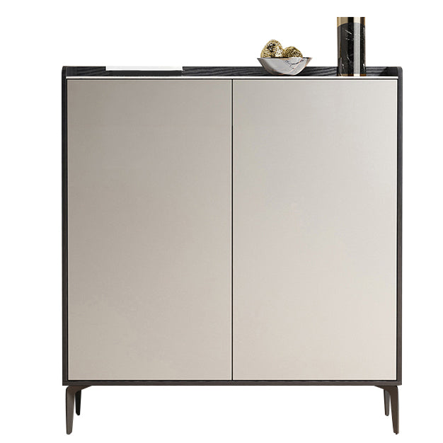 Wood Living Room Sideboard Cabinet Modern Server with Storage