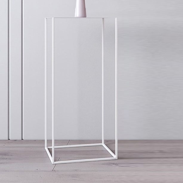 Square Metal Table Frame Base Design Medieval Modern Style Side Table