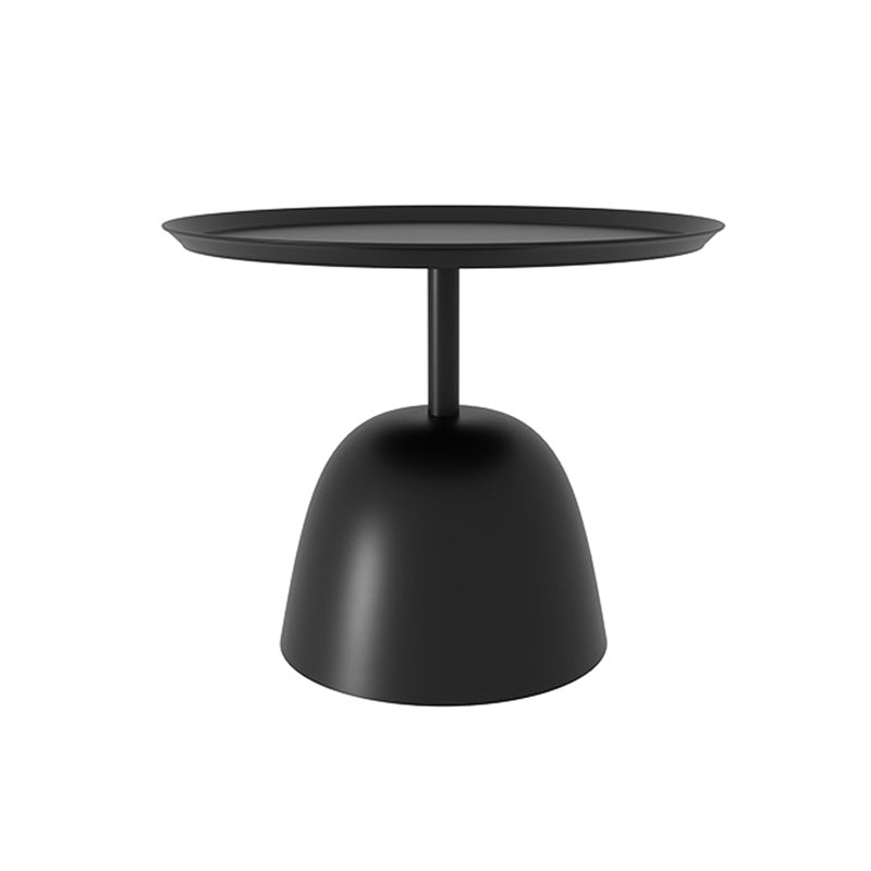 Medieval Modern Style Pedestal Base Design Circular Metal Table Side Table