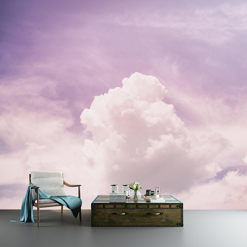 Mildew Resistant Mural Modern Colorful Sky Photography Wall Mural