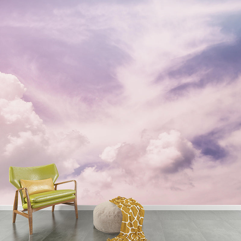 Mildew Resistant Mural Modern Colorful Sky Photography Wall Mural