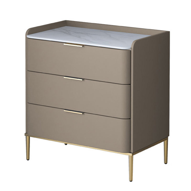 15.74" Wide Solid Wood Accent Chest with Drawers and Straight Legs Chest