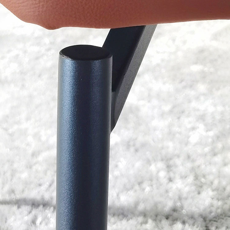 Contemporary Chair Dining Armless Side Chairs with Metal Legs for Kitchen