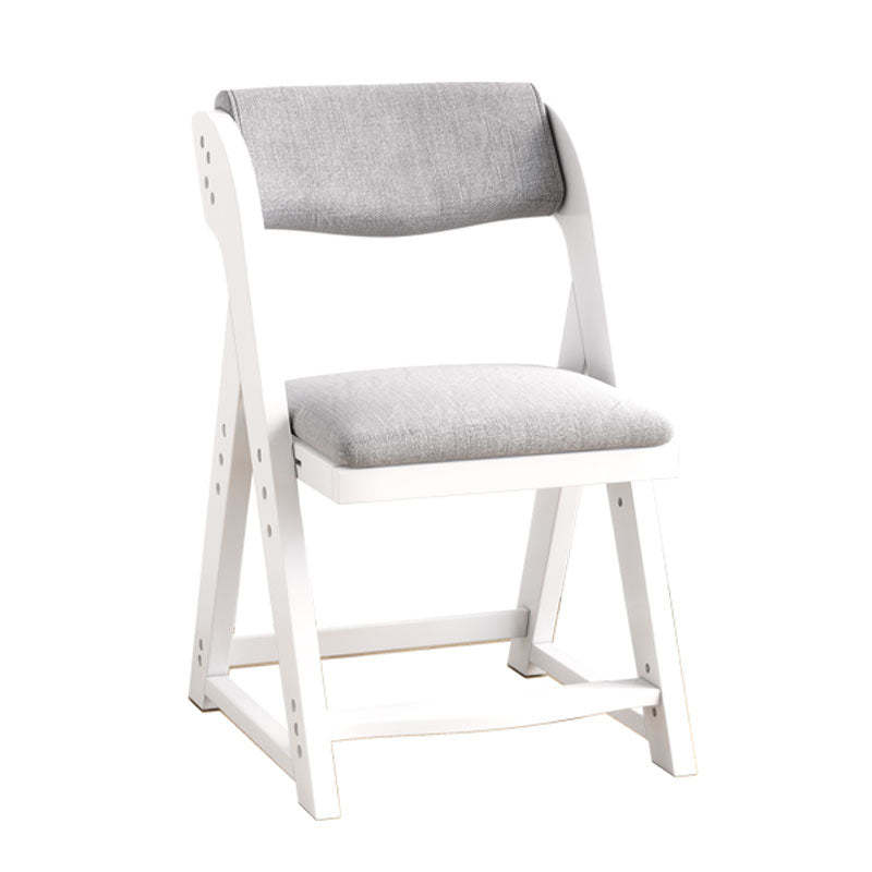 Contemporary Kitchen Chairs Dining Armless Side Chair with Wooden Legs