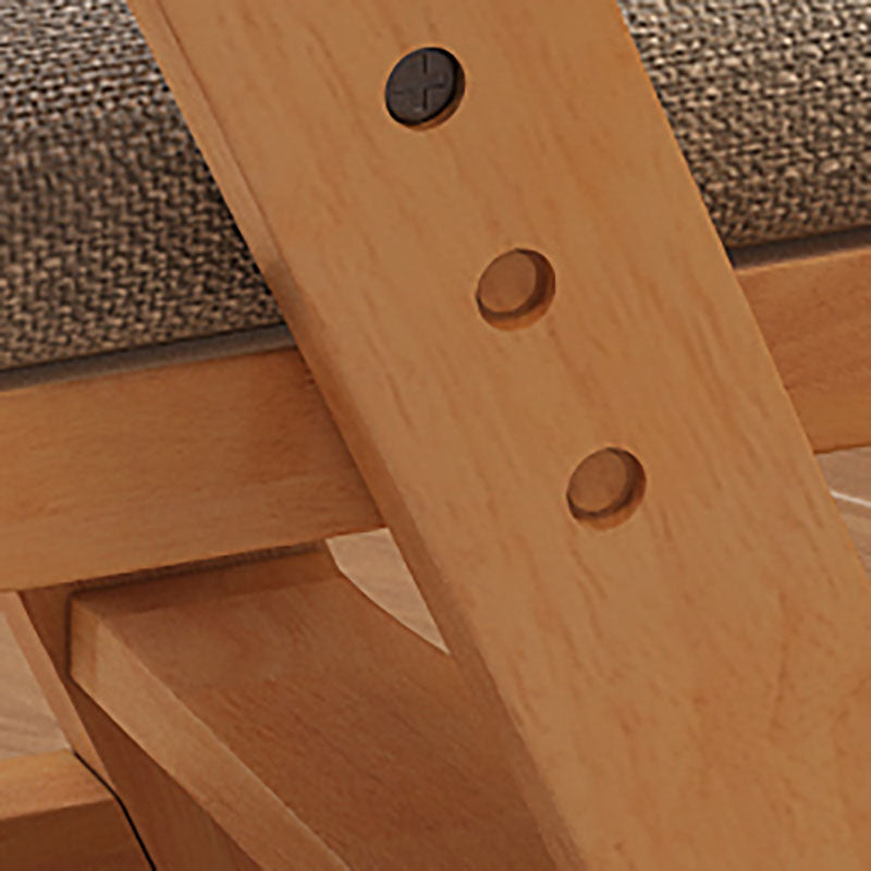 Contemporary Kitchen Chairs Dining Armless Side Chair with Wooden Legs