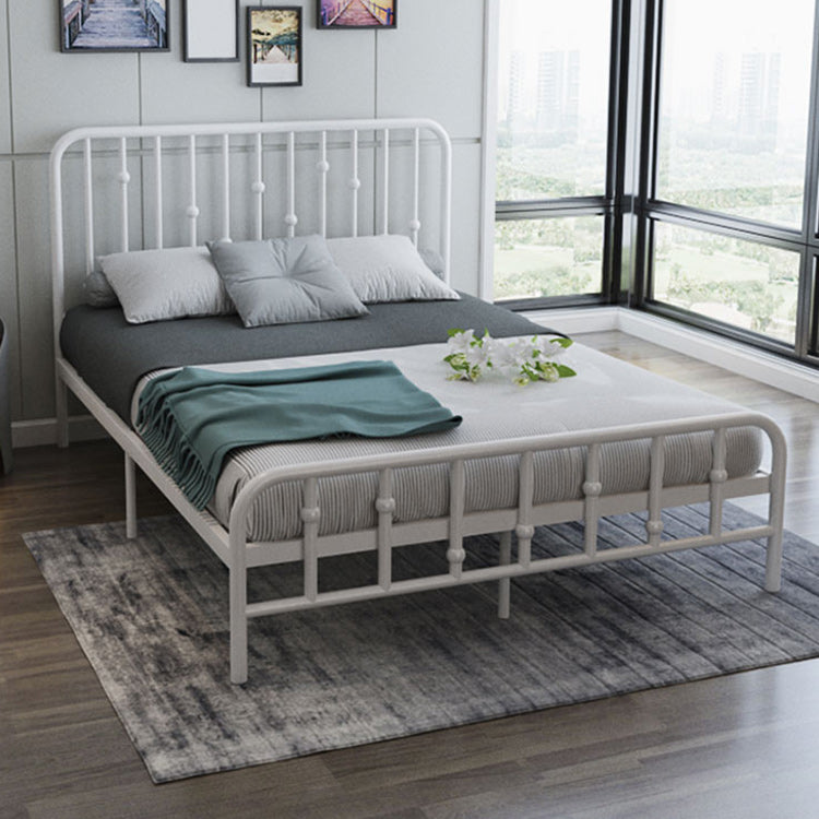 Luxurious Low Profile Bed Frame Metal Standard Bed with Headboard