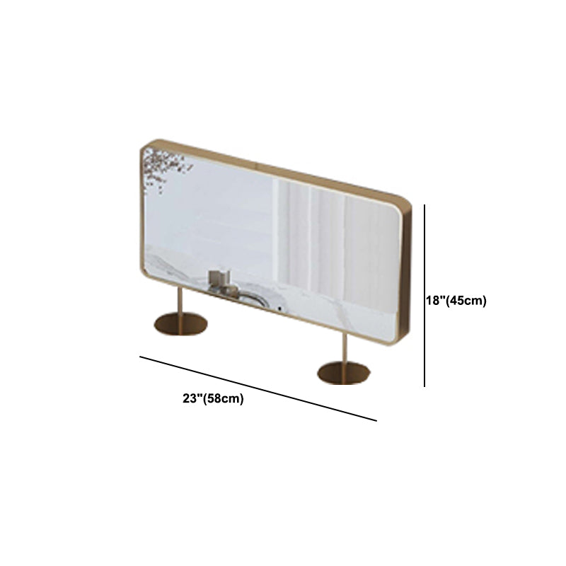 Mirror & 2 Drawers Light Grey Makeup Vanity Dressing Table Stool Set