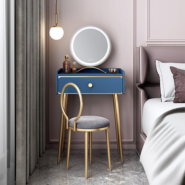 Engineered Wood Vanity Set with Stool Luxurious Dressing Table