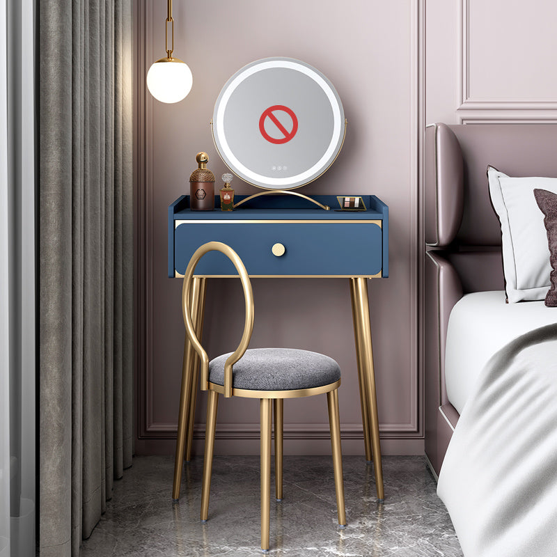 Engineered Wood Vanity Set with Stool Luxurious Dressing Table