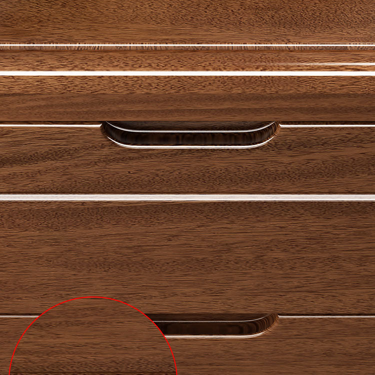 16" W Wooden Lingerie Chest Traditional Storage Chest with 3 / 4 /5 Drawers