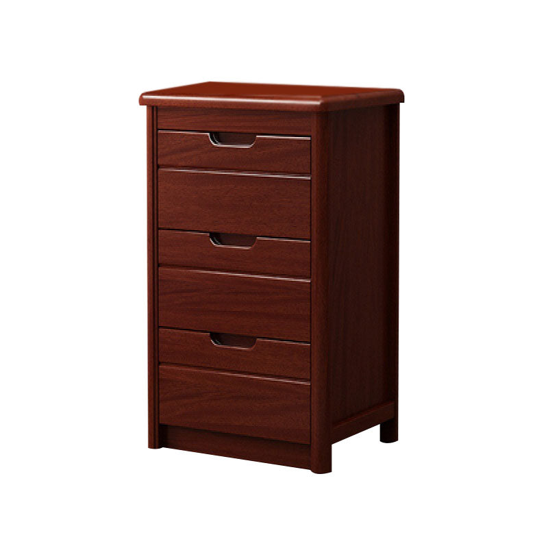 16" W Wooden Lingerie Chest Traditional Storage Chest with 3 / 4 /5 Drawers