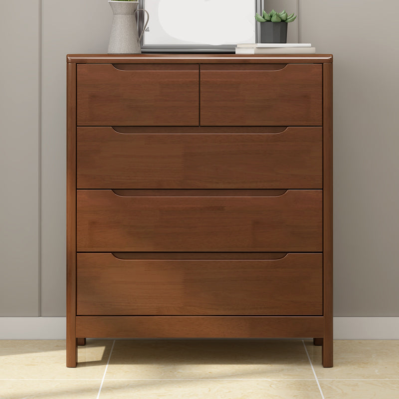 Solid Wood Storage Chest Dresser Modern Bedroom Storage Chest with Drawer