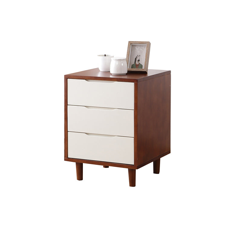 Solid Wood Storage Chest Dresser Modern Bedroom Storage Chest with Drawer