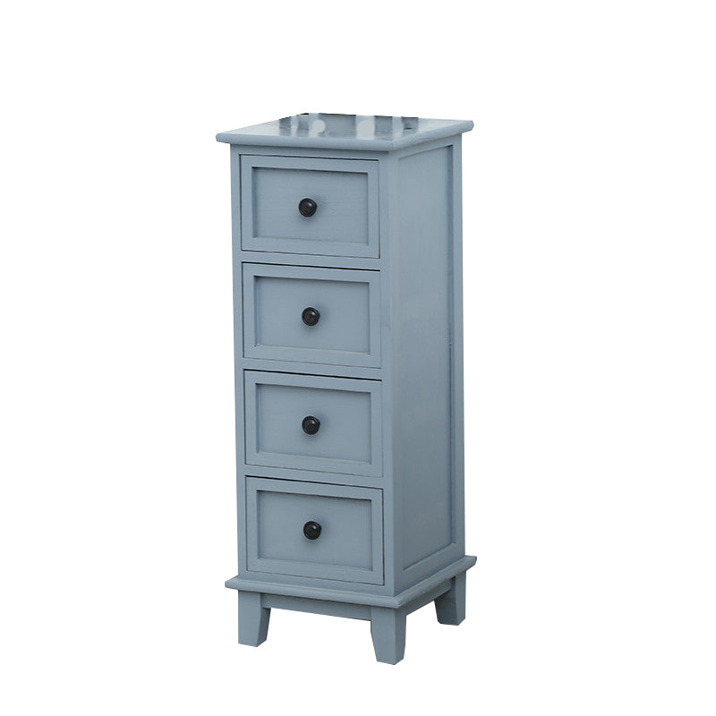 12" W Traditional Wood Lingerie Chest Vertical Storage Chest with Drawers