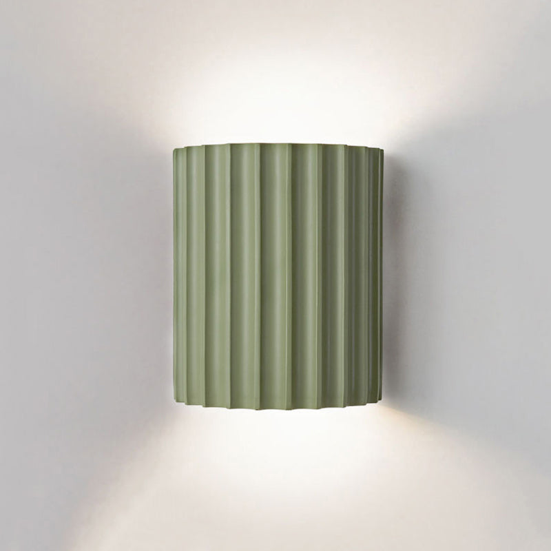 Contemporary Polish Finish Lighting Flush Mount Wall Light for Living Room