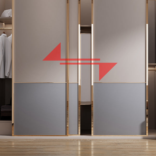 Sliding Wooden Wardrobe Cabinet Contemporary Wardrobe Armoire