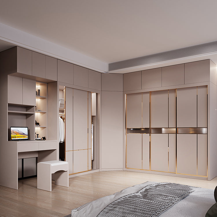 Sliding Wooden Wardrobe Cabinet Contemporary Wardrobe Armoire