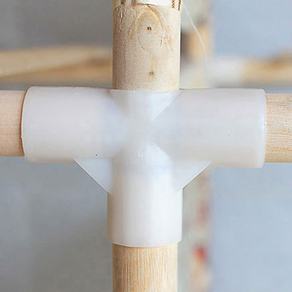 Contemporary Style Wardrobe Solid Wood Wardrobe Closet with Legs