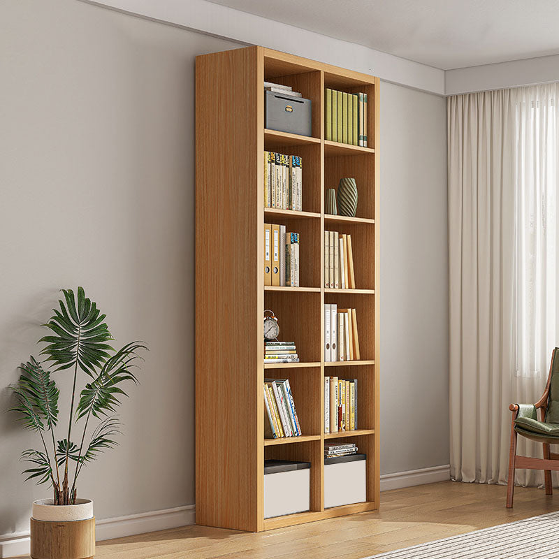 11.8" W Standard Shelf Bookcase Engineered Wood Closed Back Modern Book Shelf