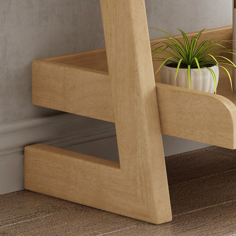 55.1-Inch H Wood Bookshelf Home Office 5-Shelf Etagere Bookcase