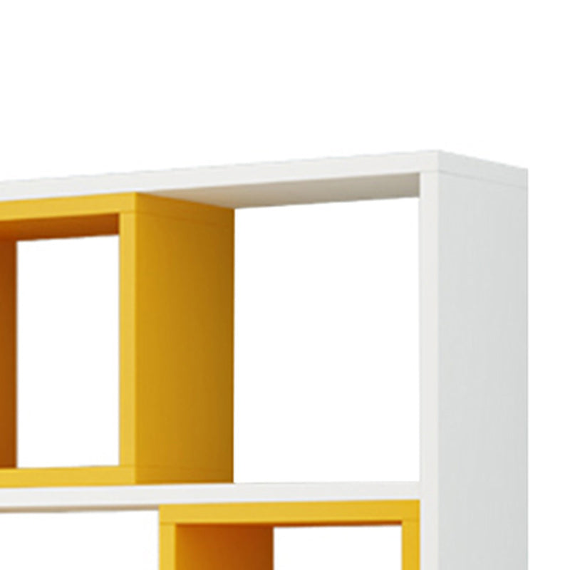 Modern Engineered Wood Book Shelf Wall Mounted Closed Back Shelf Bookcase for Home