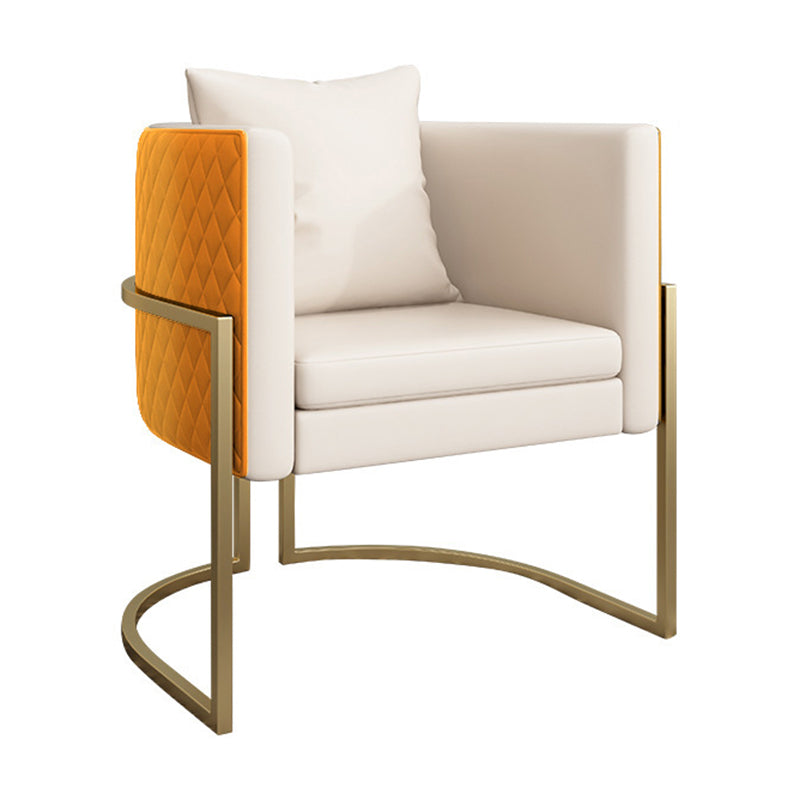 Glam Gold Steel Dining Set 1/5 Pieces Indoor Dining Furniture