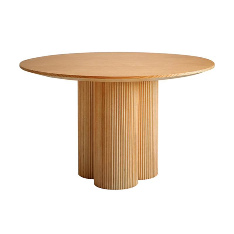 Contemporary Dining Set 1/2/5/7 Pcs Solid Wood Dining Table and Chairs