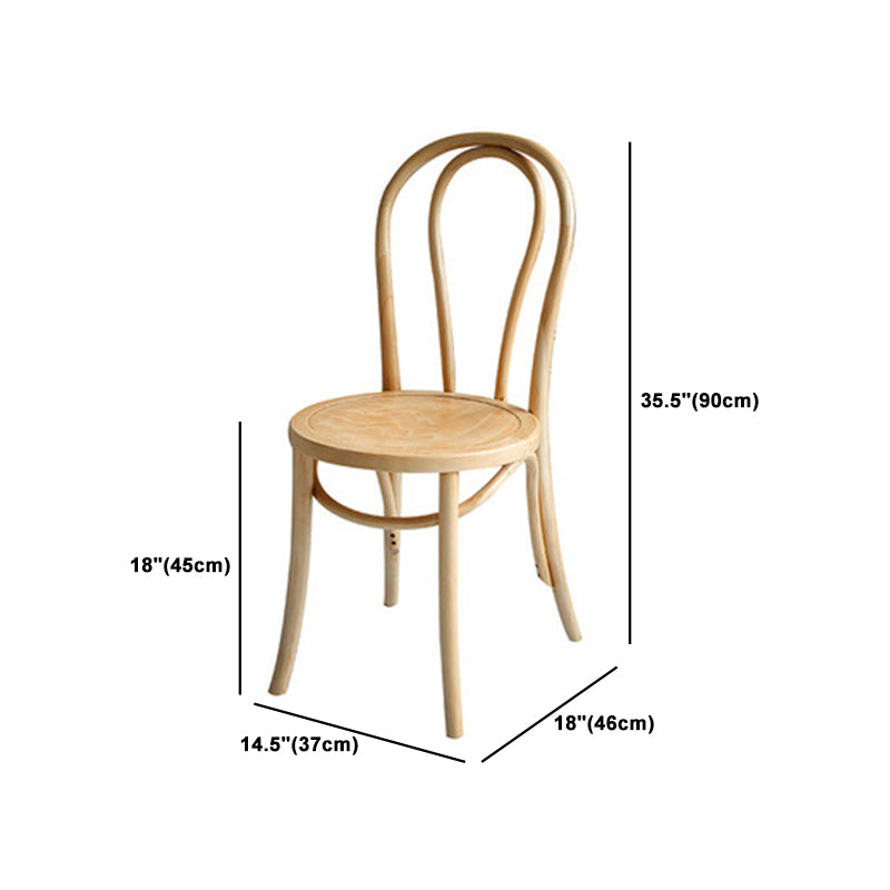 Contemporary Dining Set 1/2/5/7 Pcs Solid Wood Dining Table and Chairs