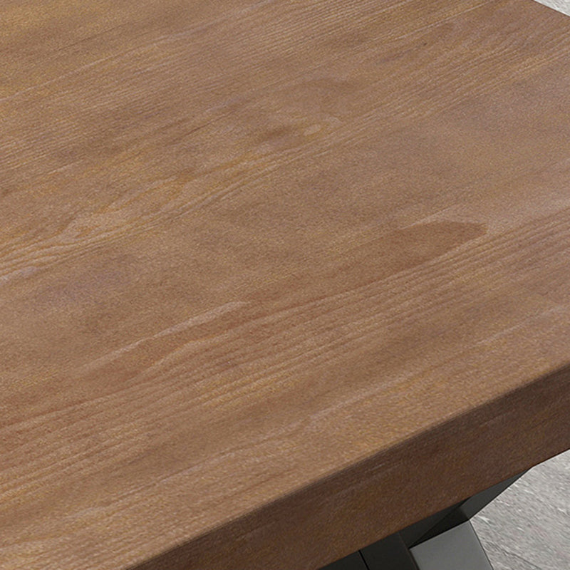 Modern Rectangle Dining Table Set 1/2/5 Pcs Solid Wood Dining Table and Chairs