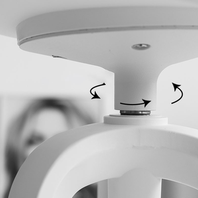 Modern Indoor Bar & Counter Stool Low Back Plastic Footrest Dining Stool