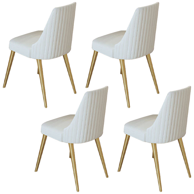 Nordic Glam Style Sintered Stone Rectangle Table Set 1/3/4/5 Pieces Dining Set