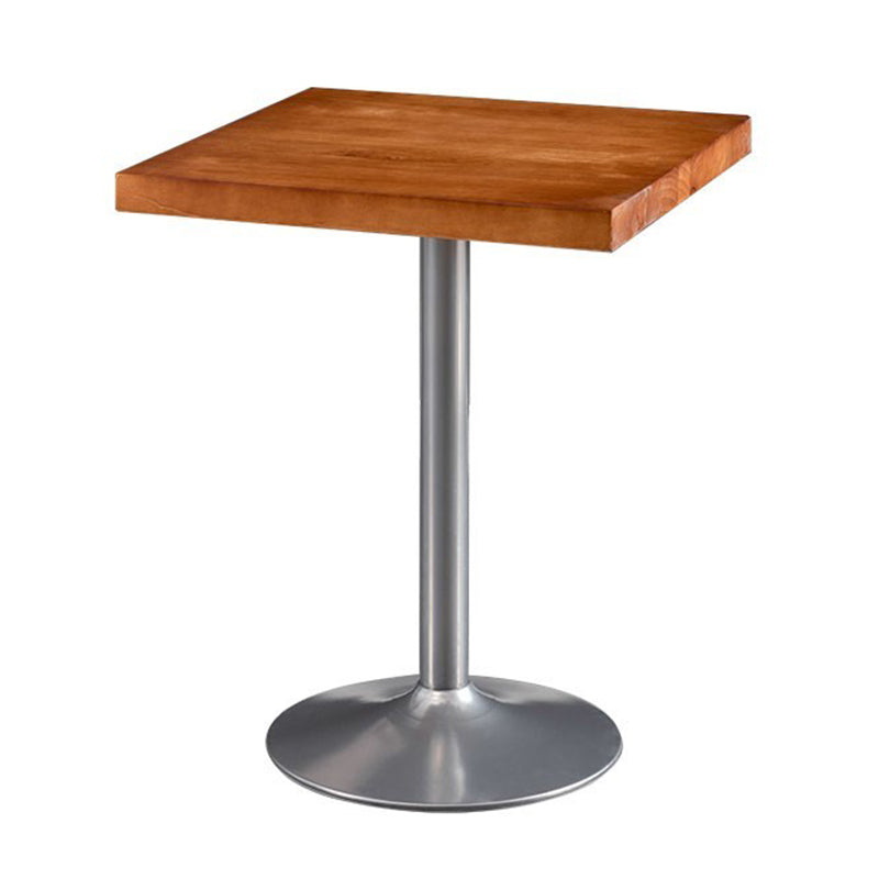 Industrial Dining Set 1/2/3/5 Pcs Kitchen Table and Chairs with Metal Frame